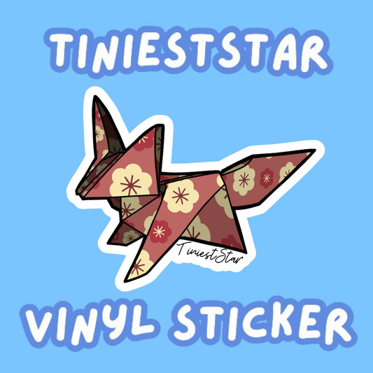 Vinyl Sticker - Origami Fox