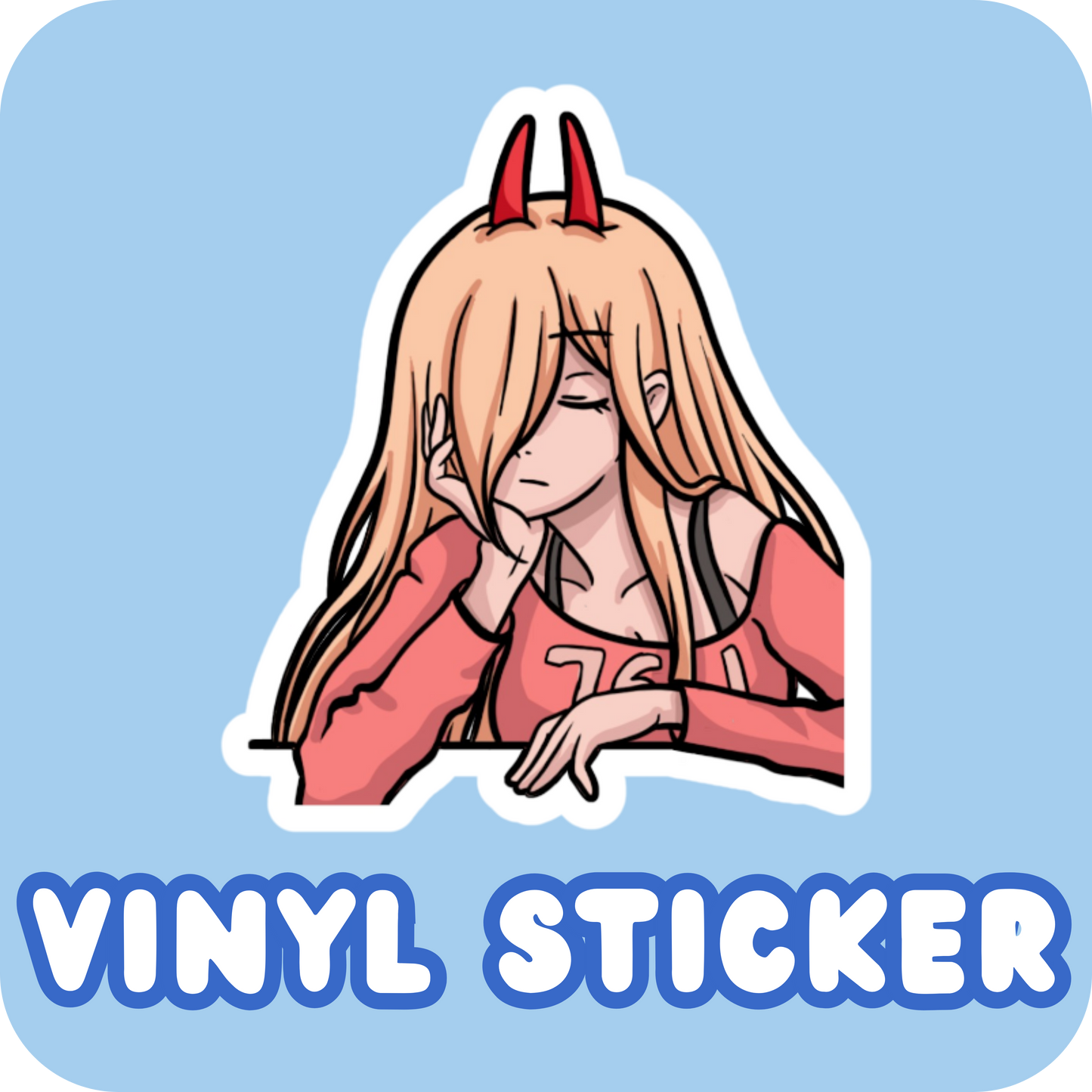 Vinyl Sticker - Power (calm)