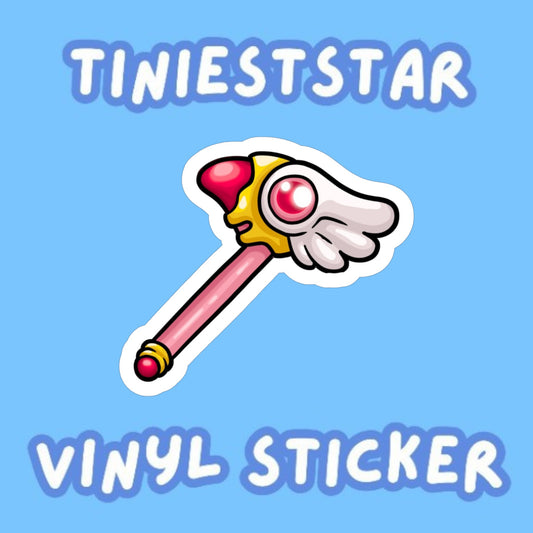 Vinyl Sticker - Magical Girl Wand
