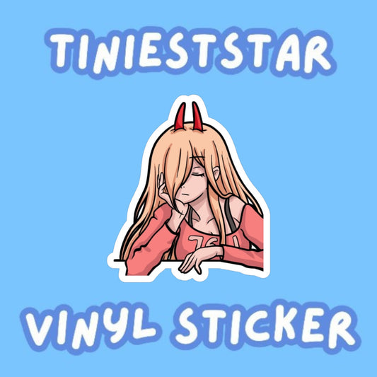 Vinyl Sticker - Power (calm)