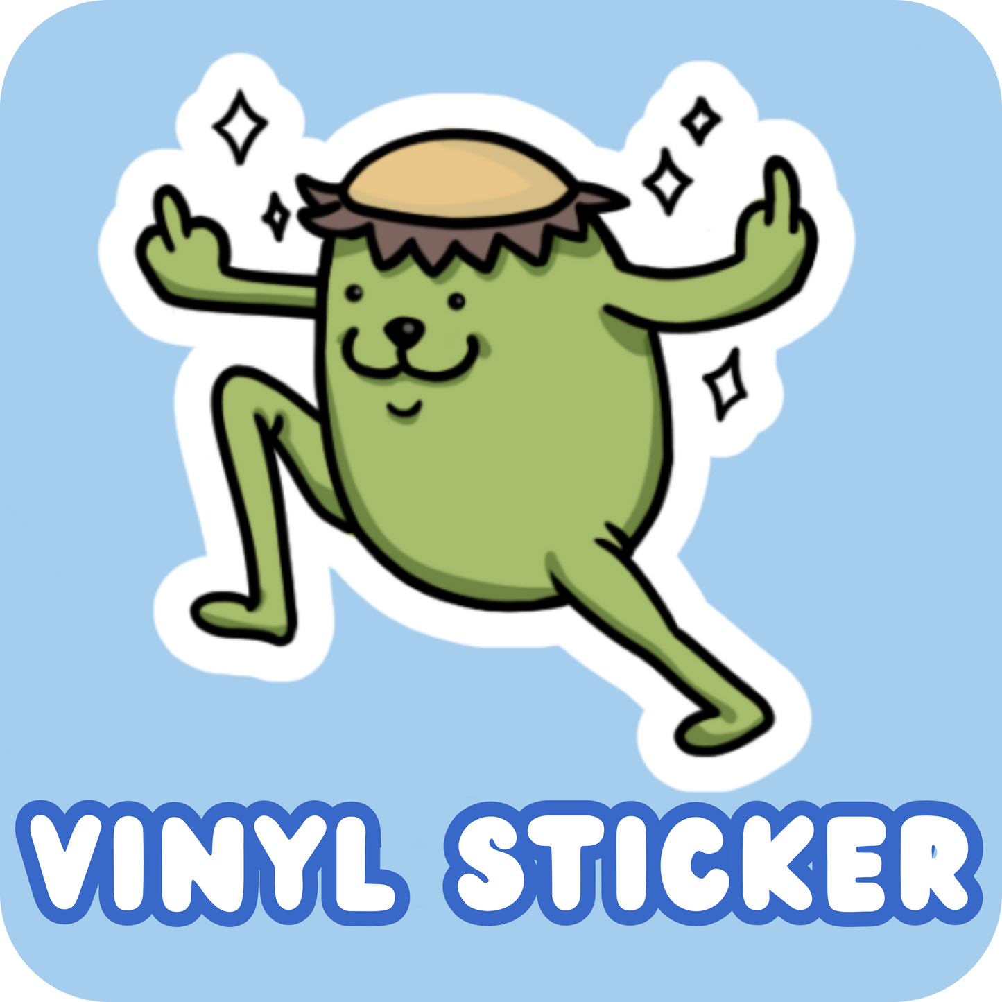 Vinyl Sticker - Cursed Doll