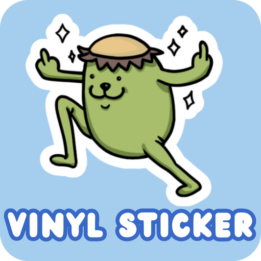 Vinyl Sticker - Cursed Doll