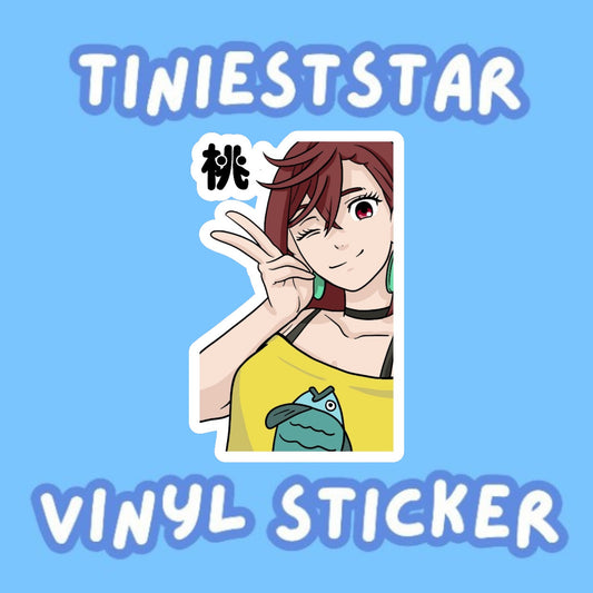 Vinyl Sticker - Momo (Peace)