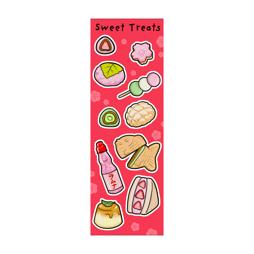 Vinyl Sticker Sheets (Multiple Designs/Options)
