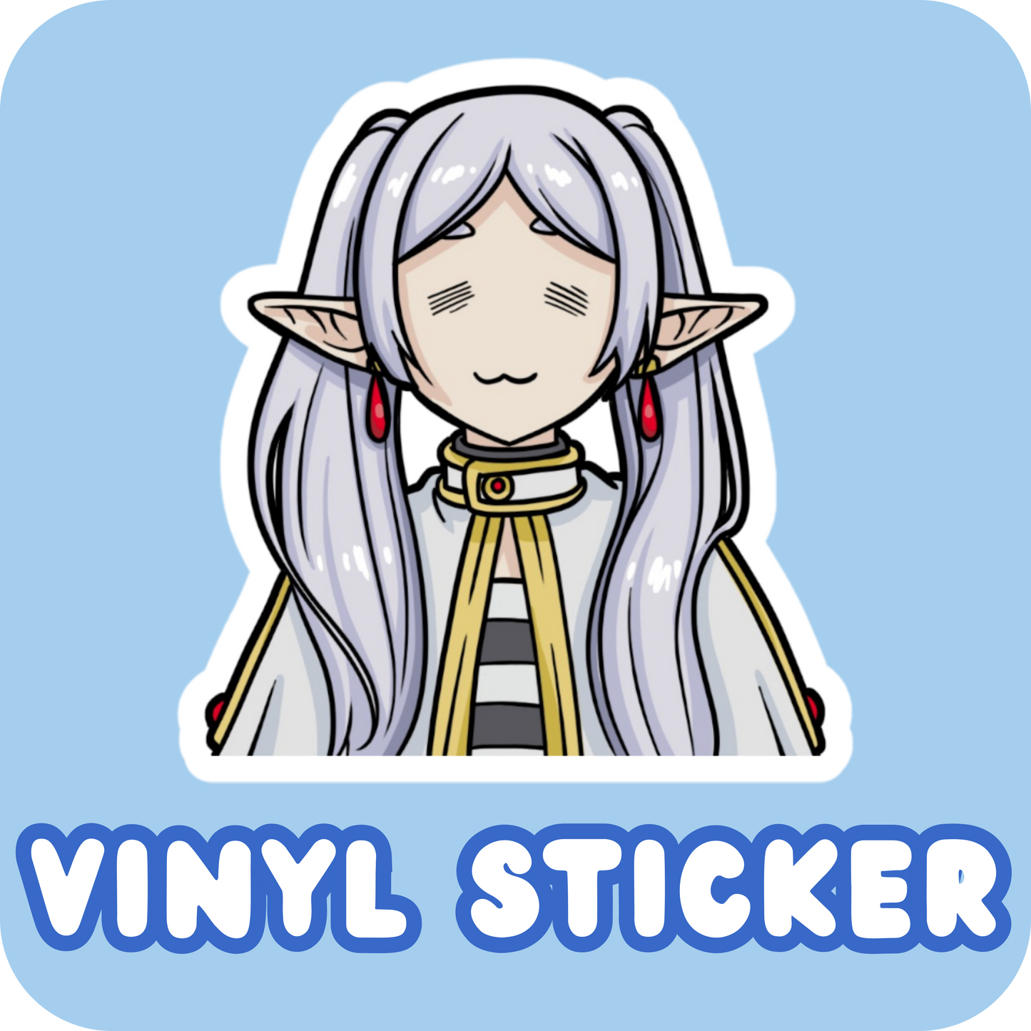 Vinyl Sticker - Frieren (Smug)