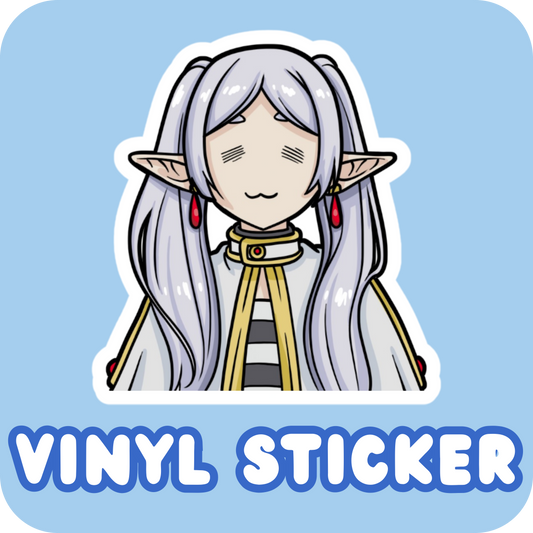 Vinyl Sticker - Frieren (Smug)