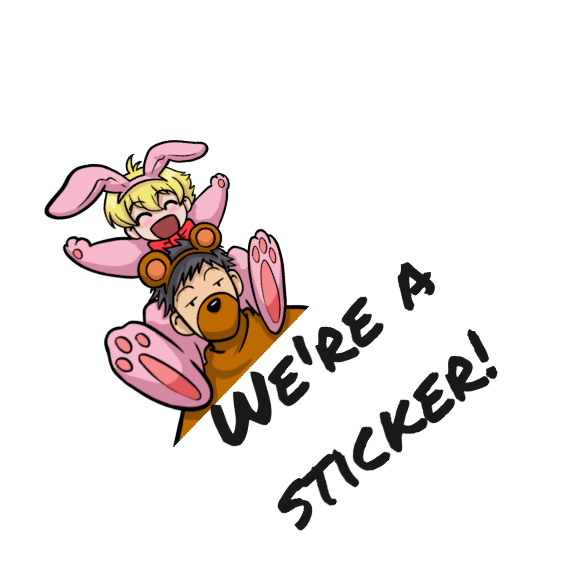 Vinyl Sticker - Honey and Takashi