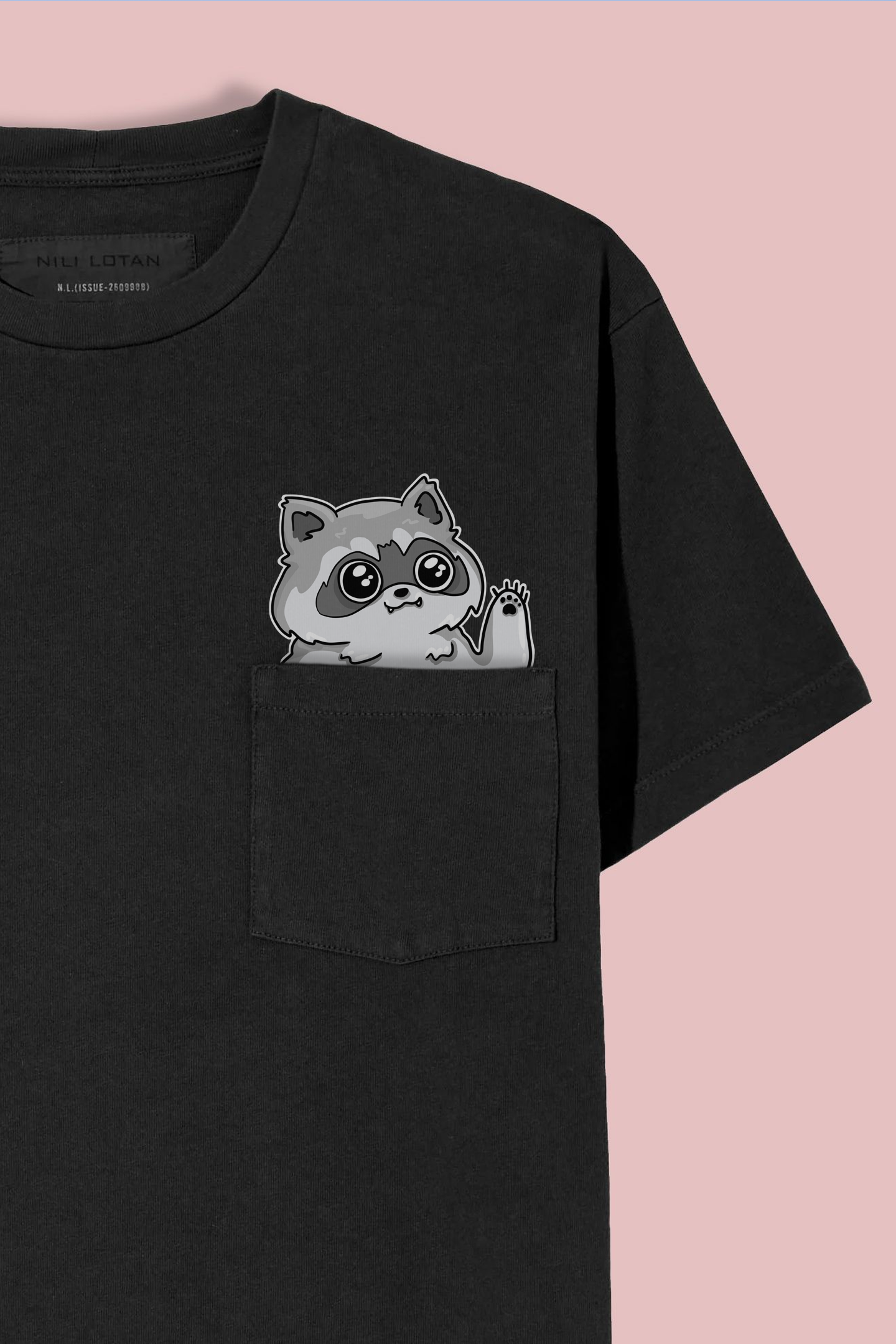 Shirt - Raccoon Pocket T-Shirt