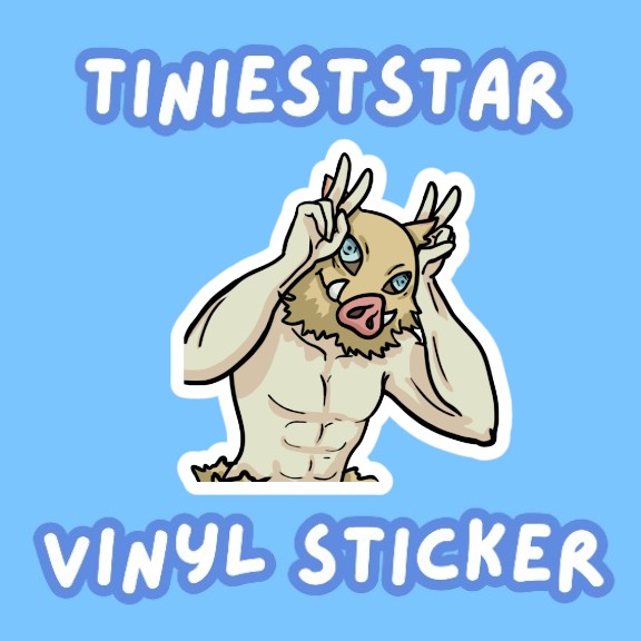 Vinyl Sticker - Inosuke