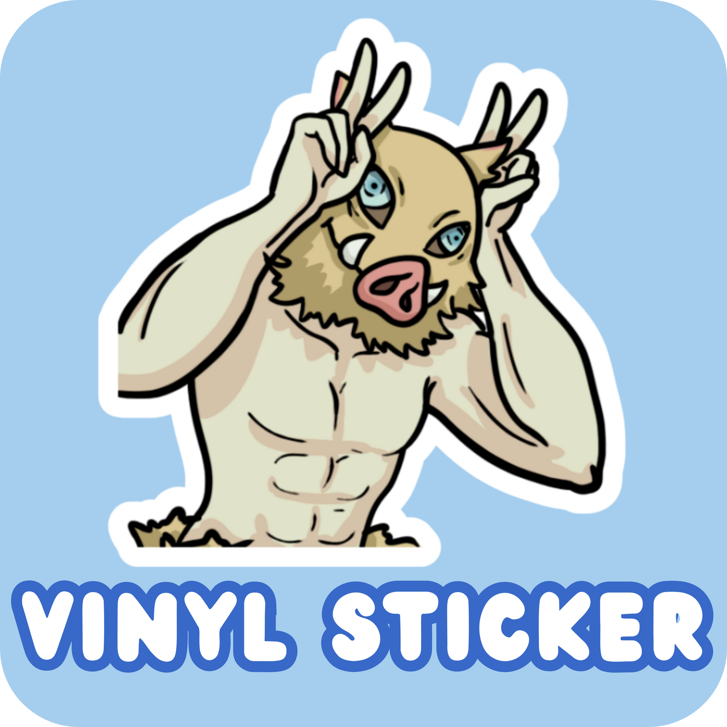 Vinyl Sticker - Inosuke