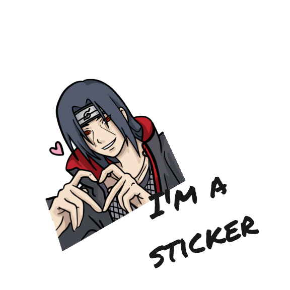 Vinyl Sticker - Itachi