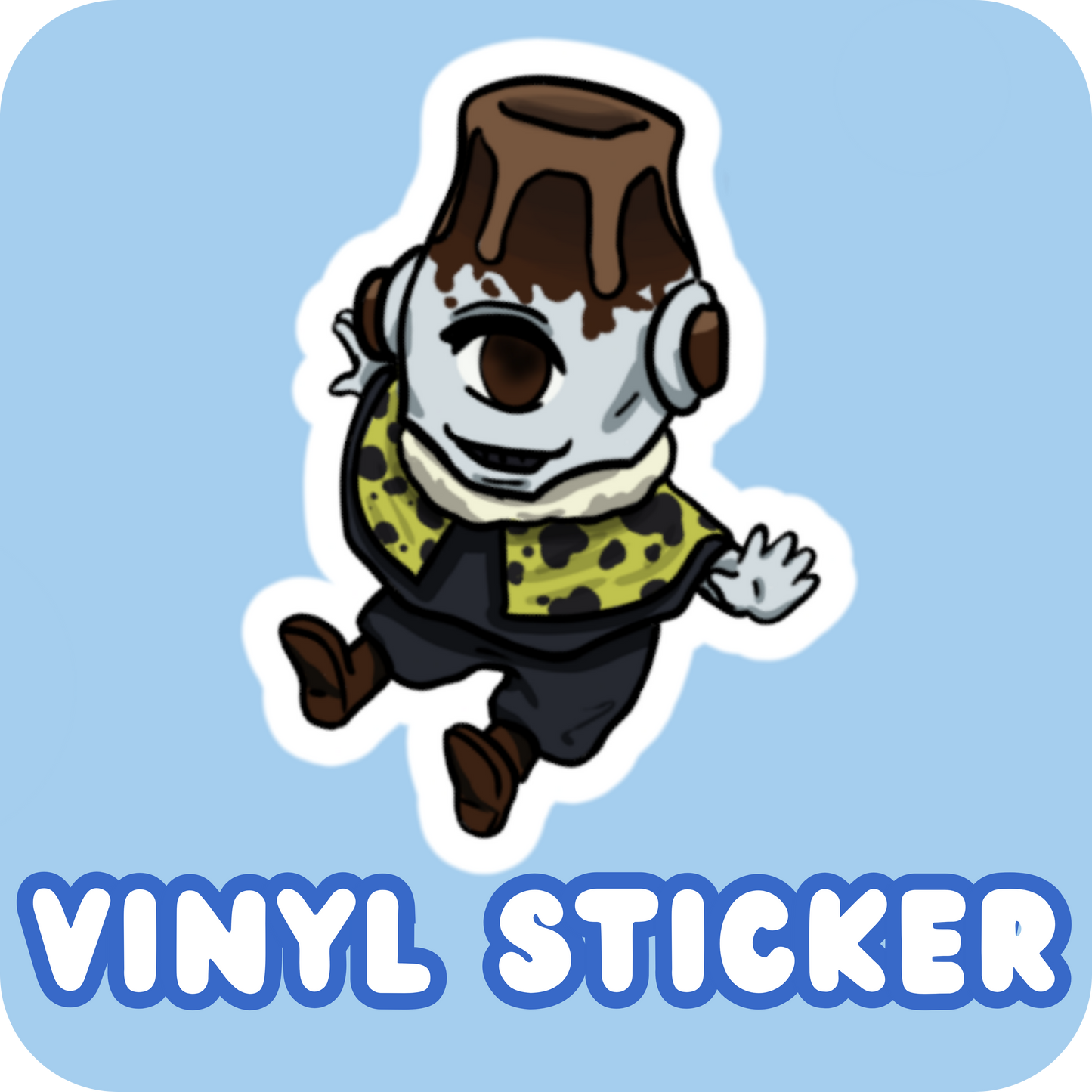 Vinyl Sticker - Jogo Chibi