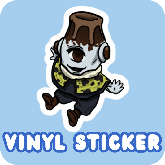 Vinyl Sticker - Jogo Chibi