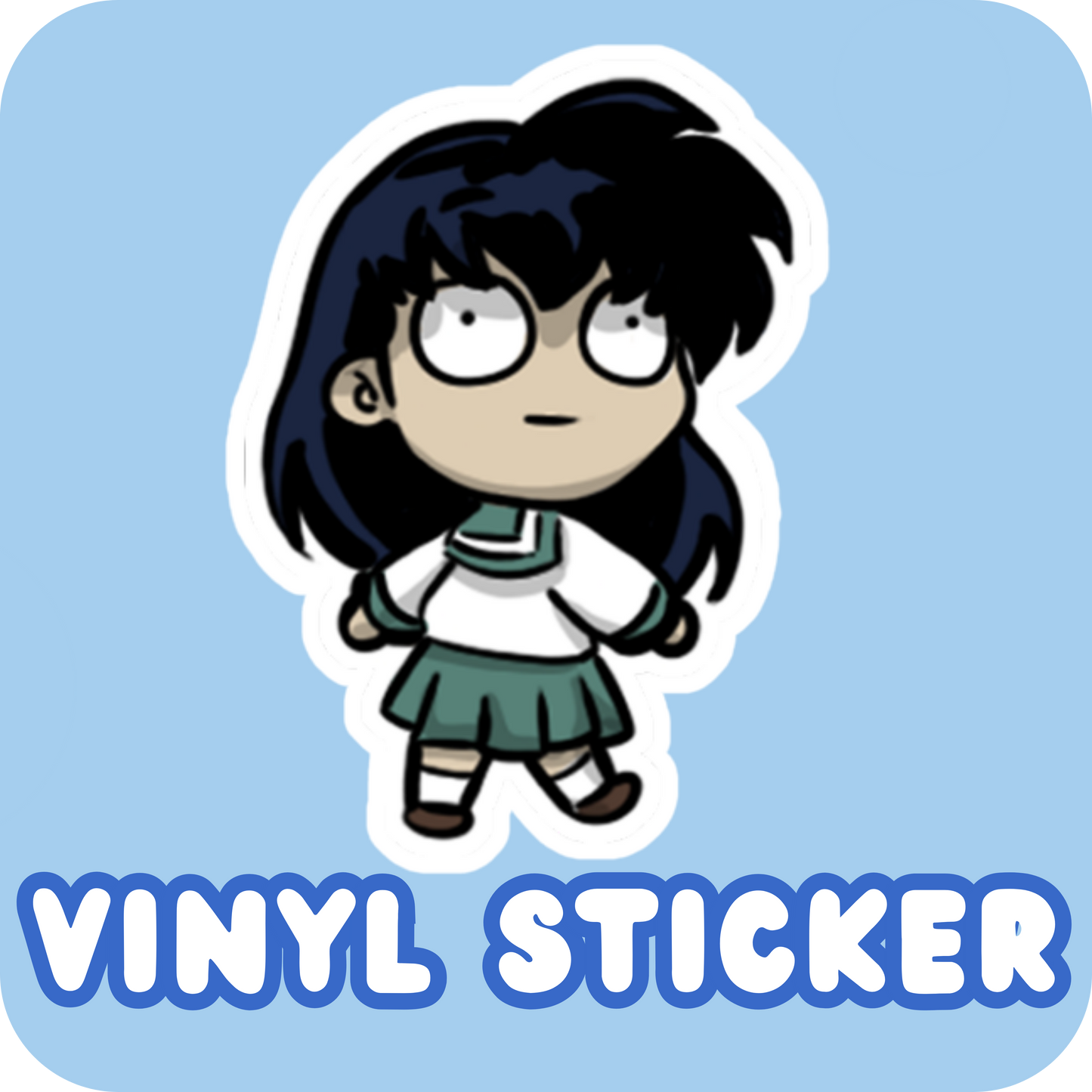 Vinyl Sticker - Kagome Shikigami