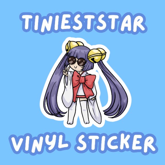 Vinyl Sticker - Kotoko comes in Peace