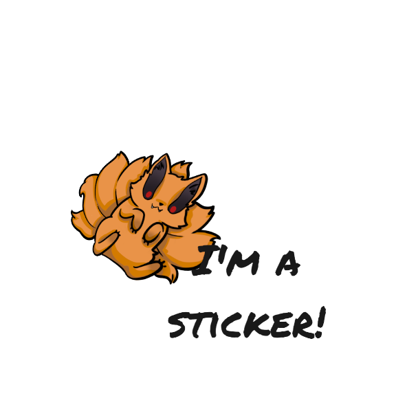 Vinyl Sticker - Kurama