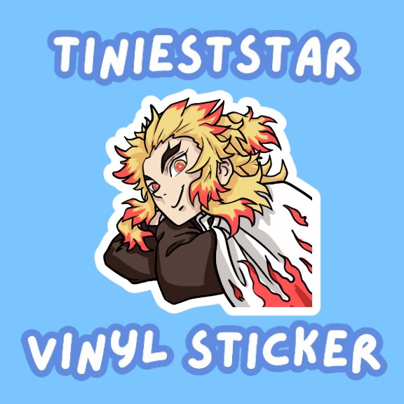 Vinyl Stickers - Rengoku