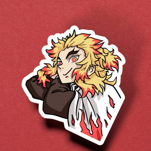 Vinyl Stickers - Rengoku