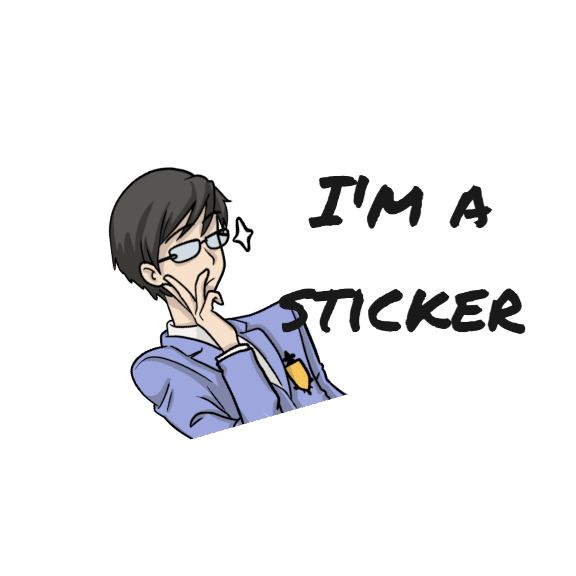 Vinyl Sticker - Kyoya