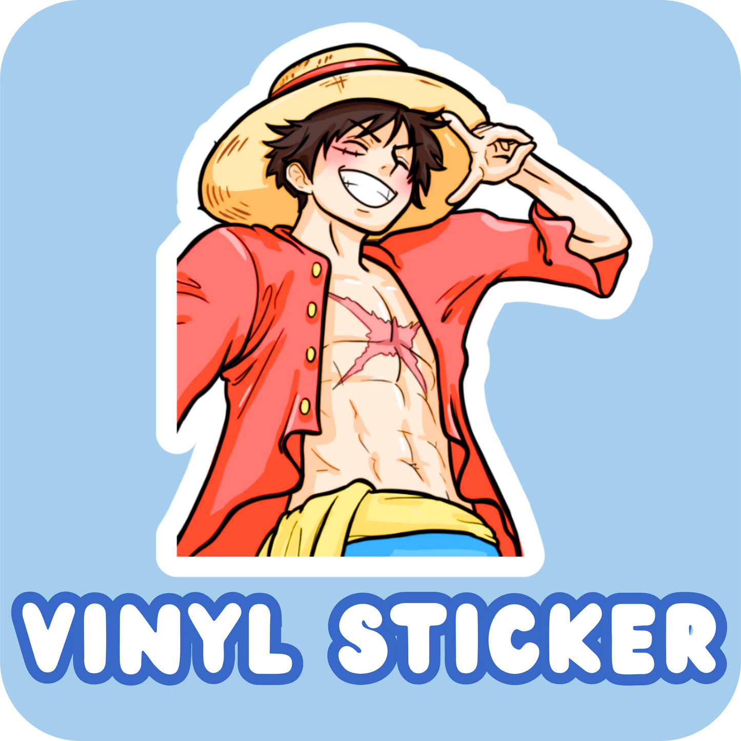 Vinyl Sticker - Monkey D. Luffy
