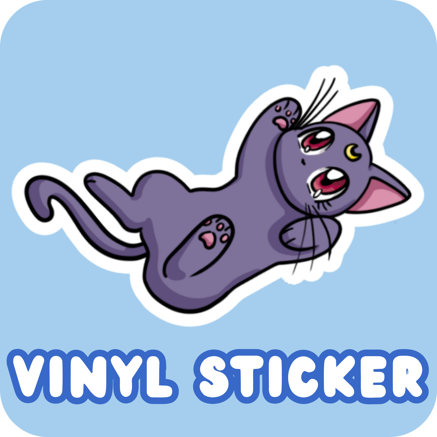 Vinyl Sticker - Luna