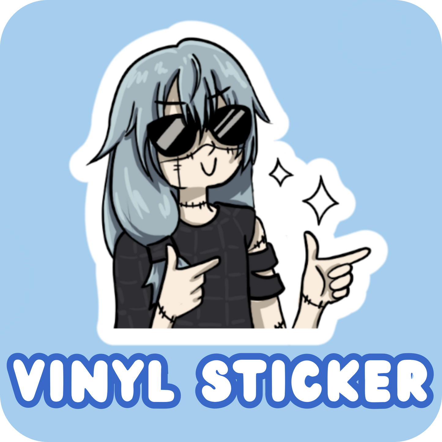 Vinyl Sticker - Mahito