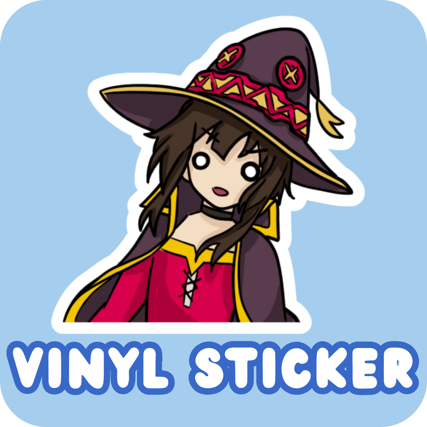 Vinyl Sticker - Megumin