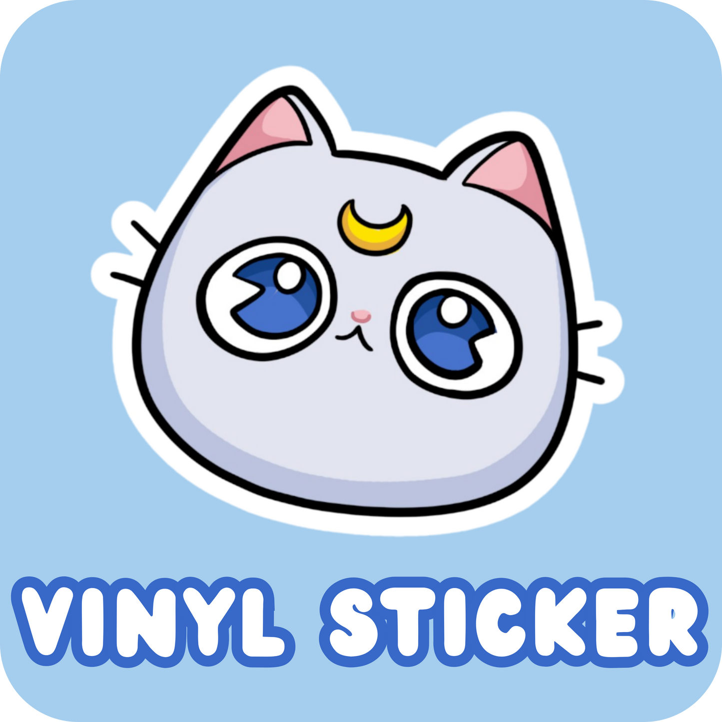 Vinyl Sticker - Mochi Artemis