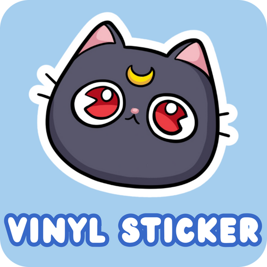 Vinyl Sticker - Mochi Luna