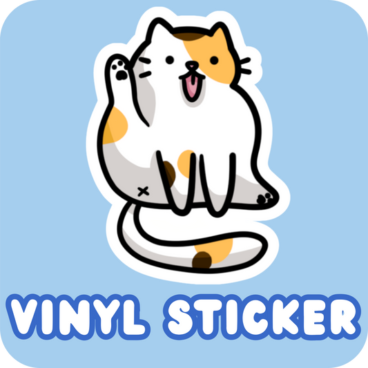 Vinyl Sticker - Mister Whiskers