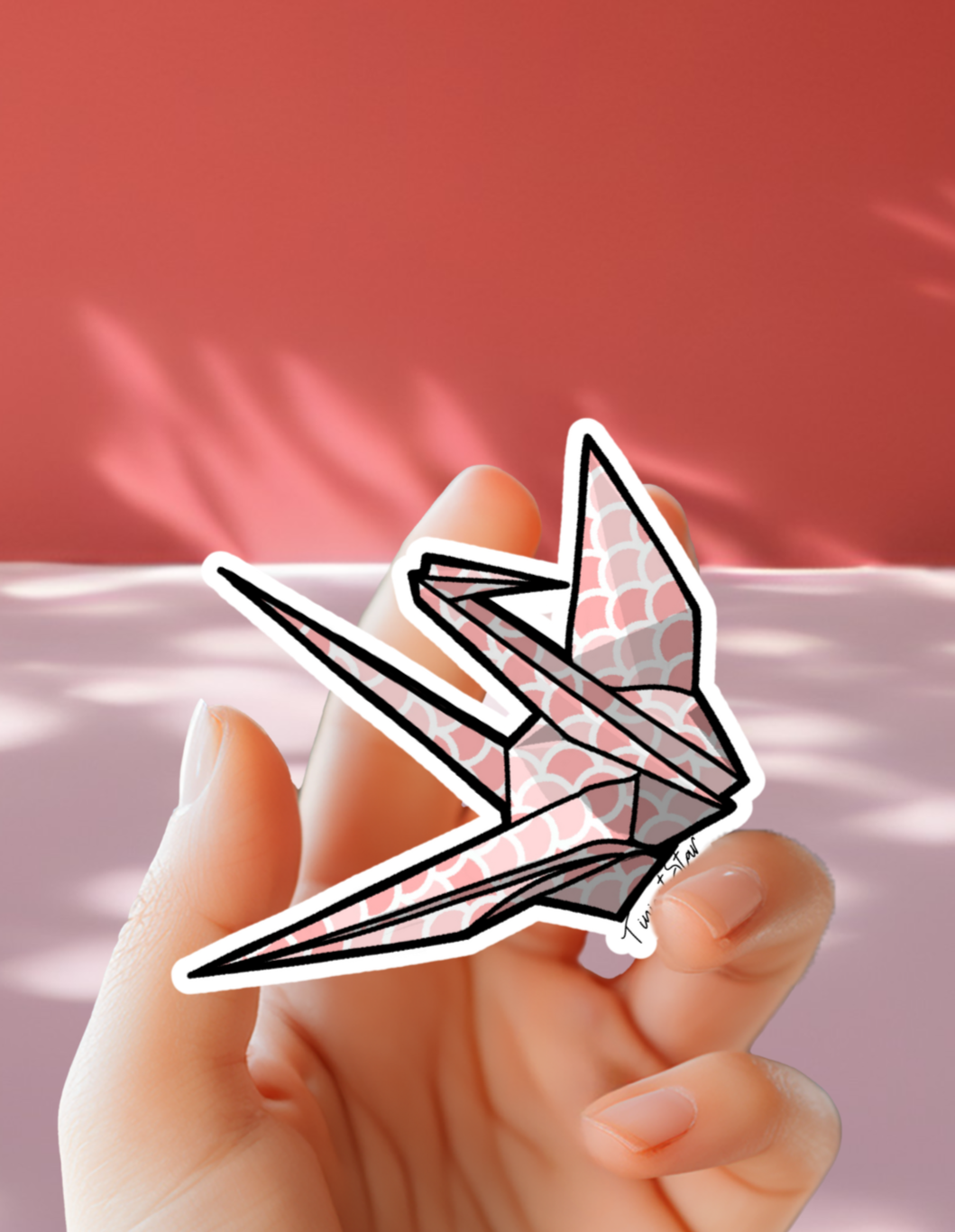 Sticker - Origami Crane