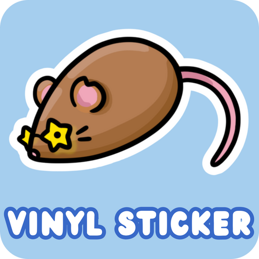 Vinyl Sticker - Party Mouse