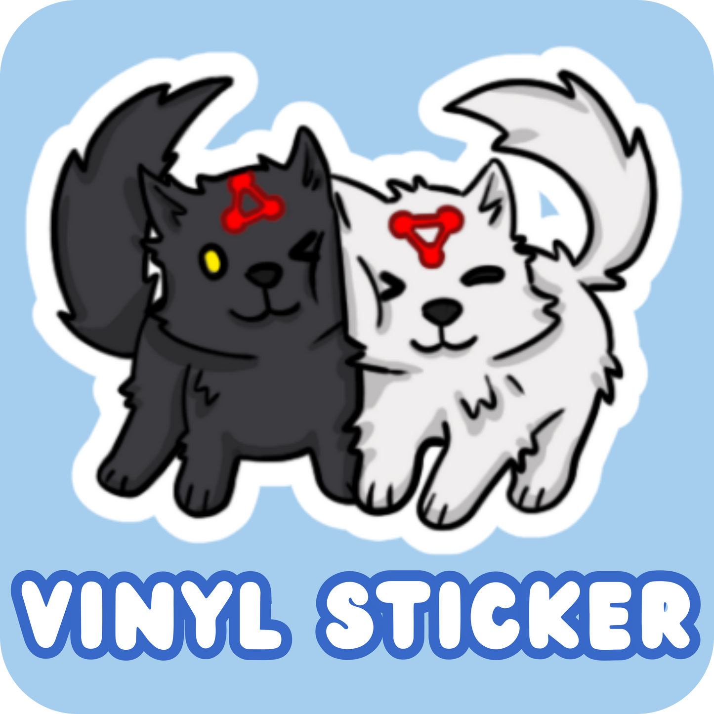 Vinyl Sticker - Divine Puppers