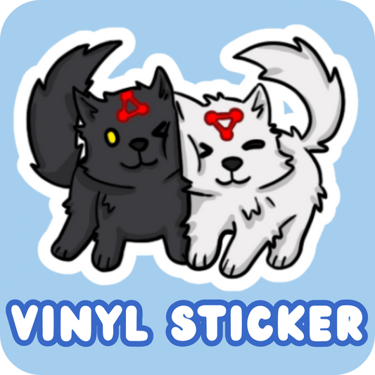 Vinyl Sticker - Divine Puppers