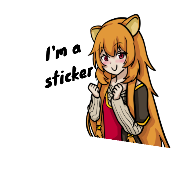 Vinyl Sticker - Cheery Raphtalia