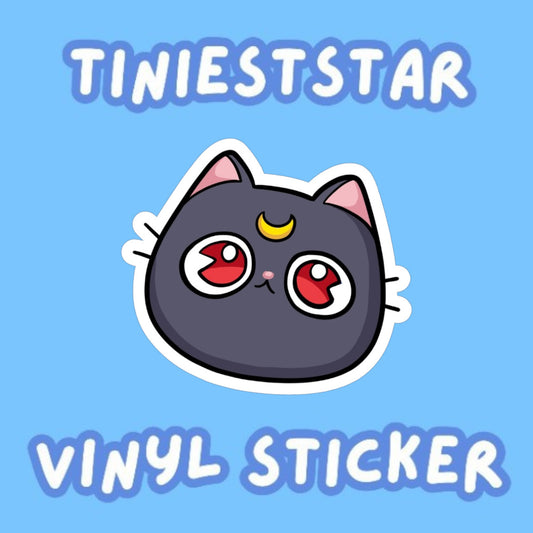 Vinyl Sticker - Mochi Luna