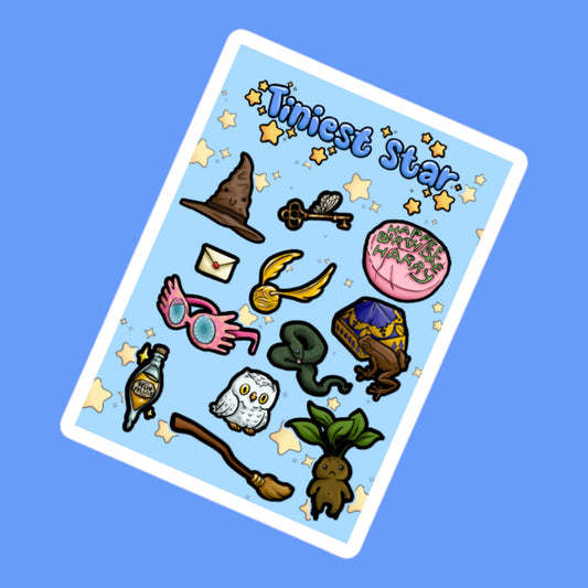 Sticker Sheet - HP Wizarding World