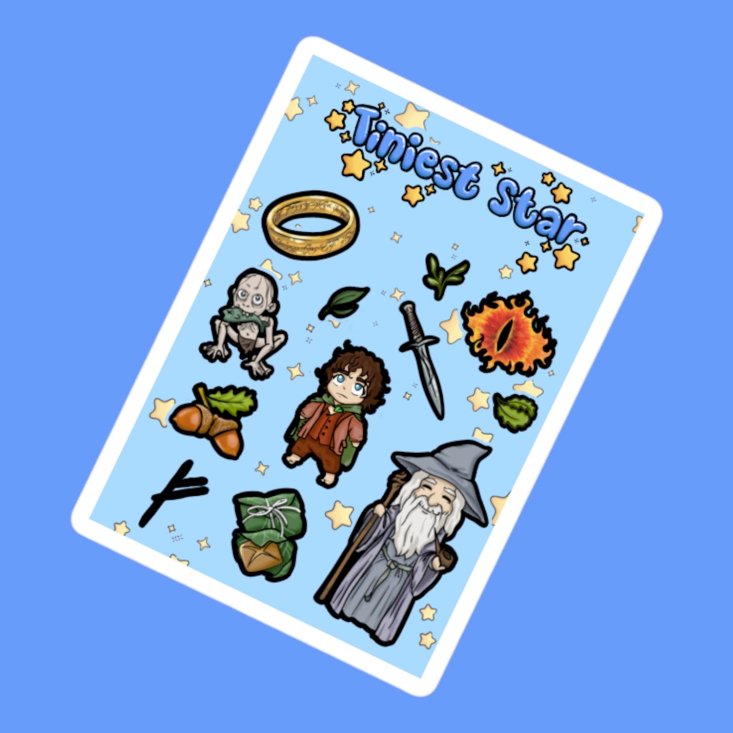 Sticker Sheet - LOTR