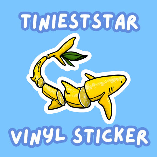 Vinyl Sticker - Lemon Shark