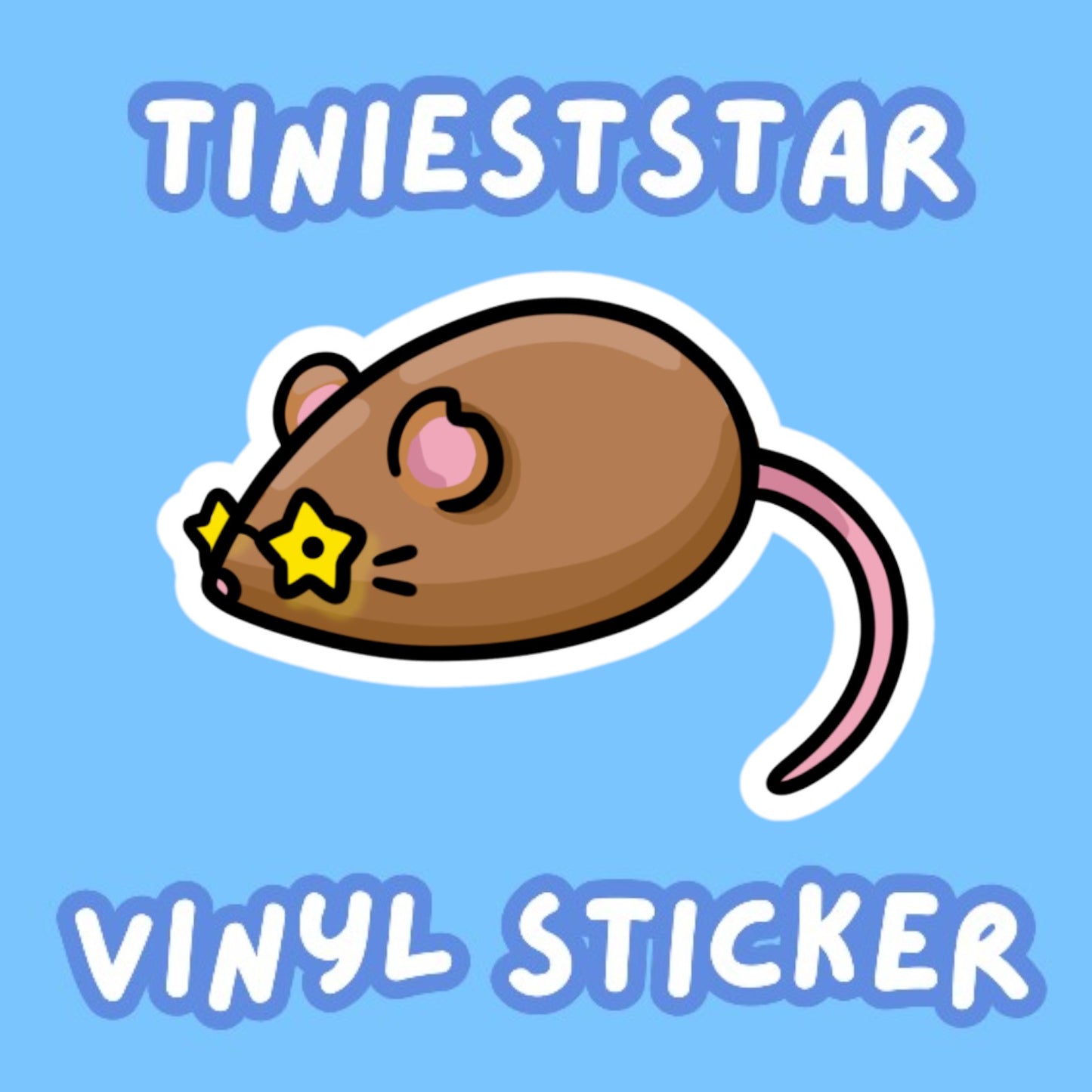 Vinyl Sticker - Party Mouse