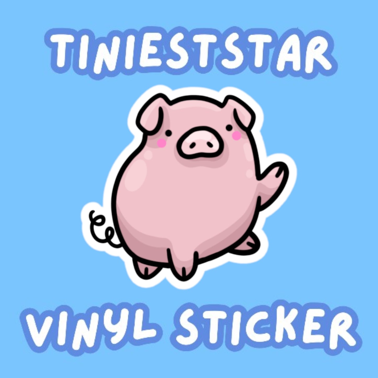 Vinyl Sticker - Piggy