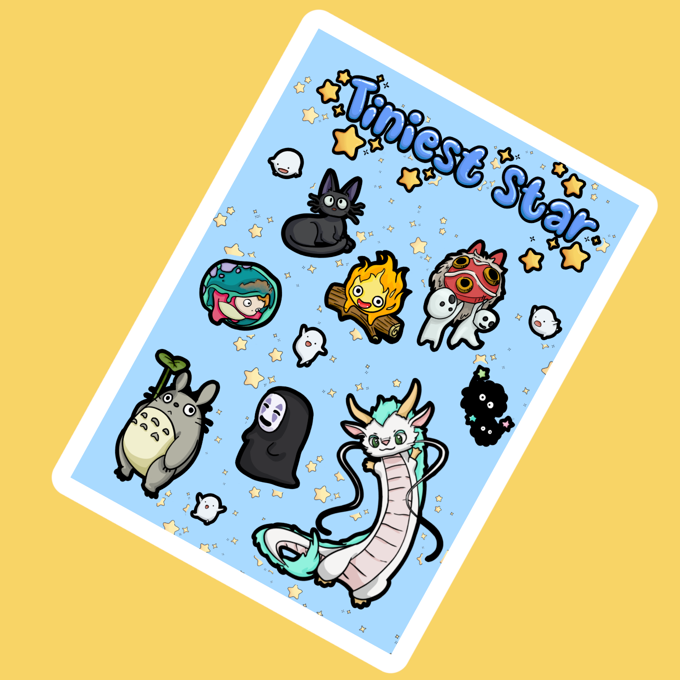 Sticker Sheet - Ghibli Cuties