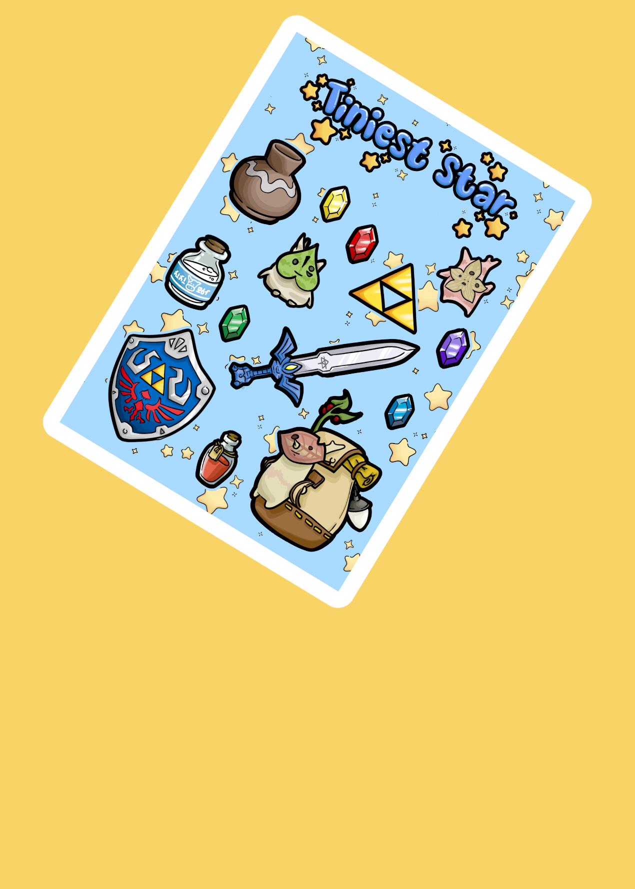 Sticker Sheet - Legend of Zelda