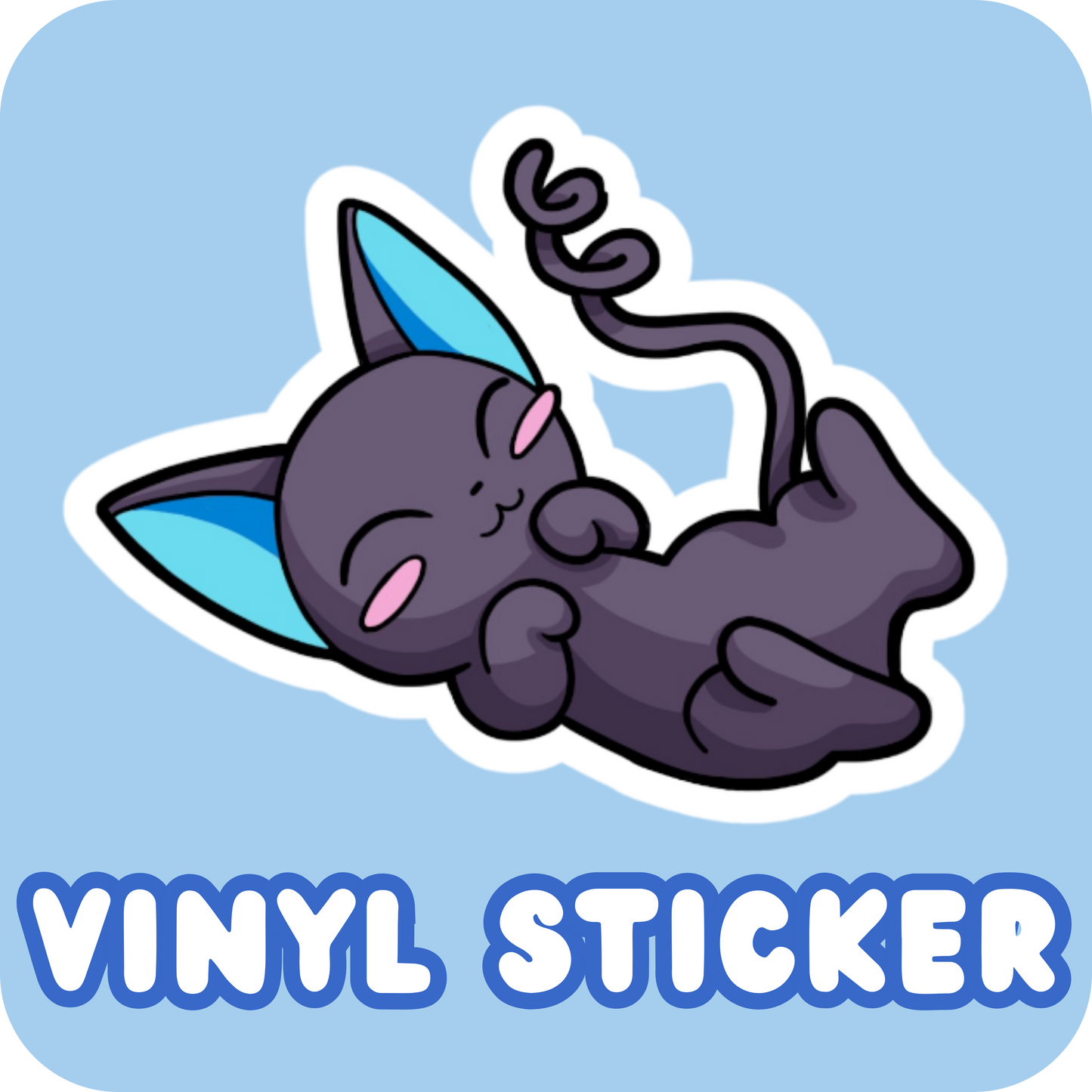 Vinyl Sticker - Spinel Happy