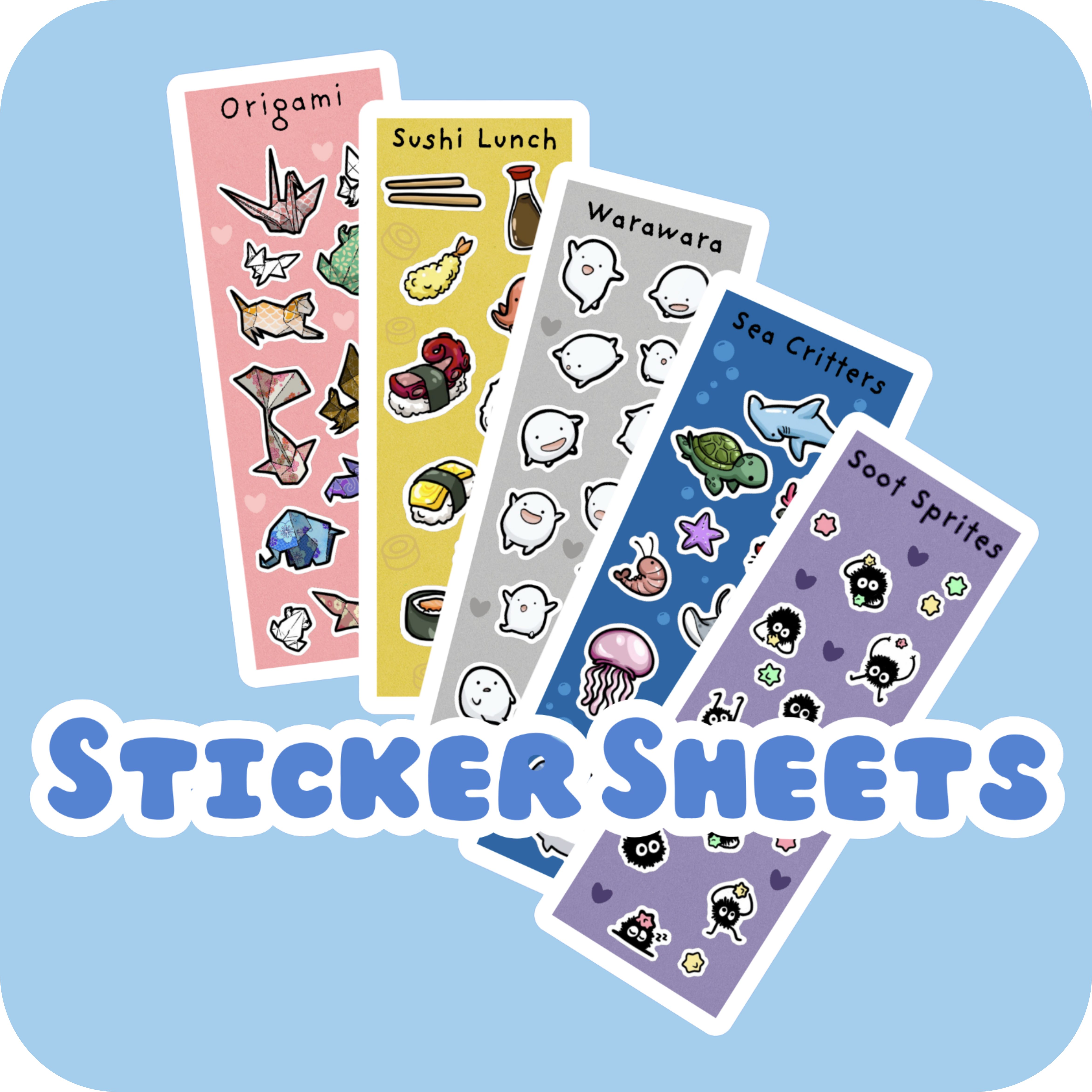 Vinyl Sticker Sheets (Multiple Designs/Options) – Tiniest Star