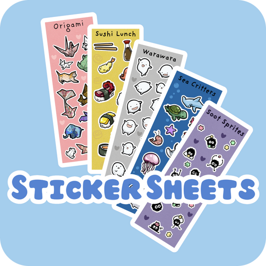 Vinyl Sticker Sheets (Multiple Designs/Options)