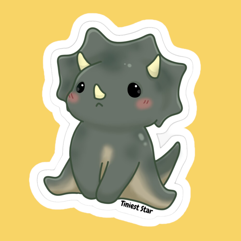 Sticker - Triceratops