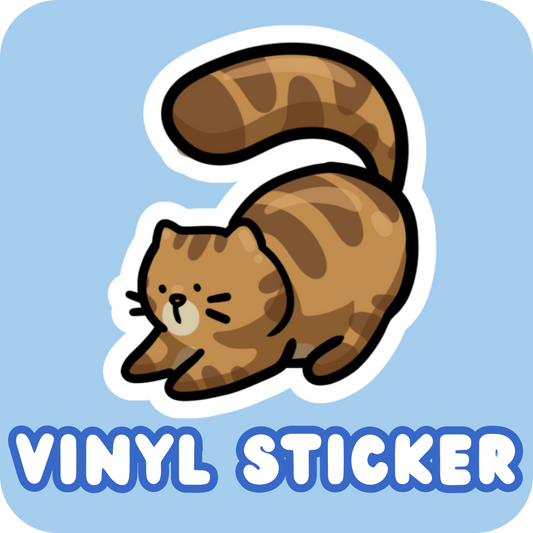 Vinyl Sticker - Mister Tabby