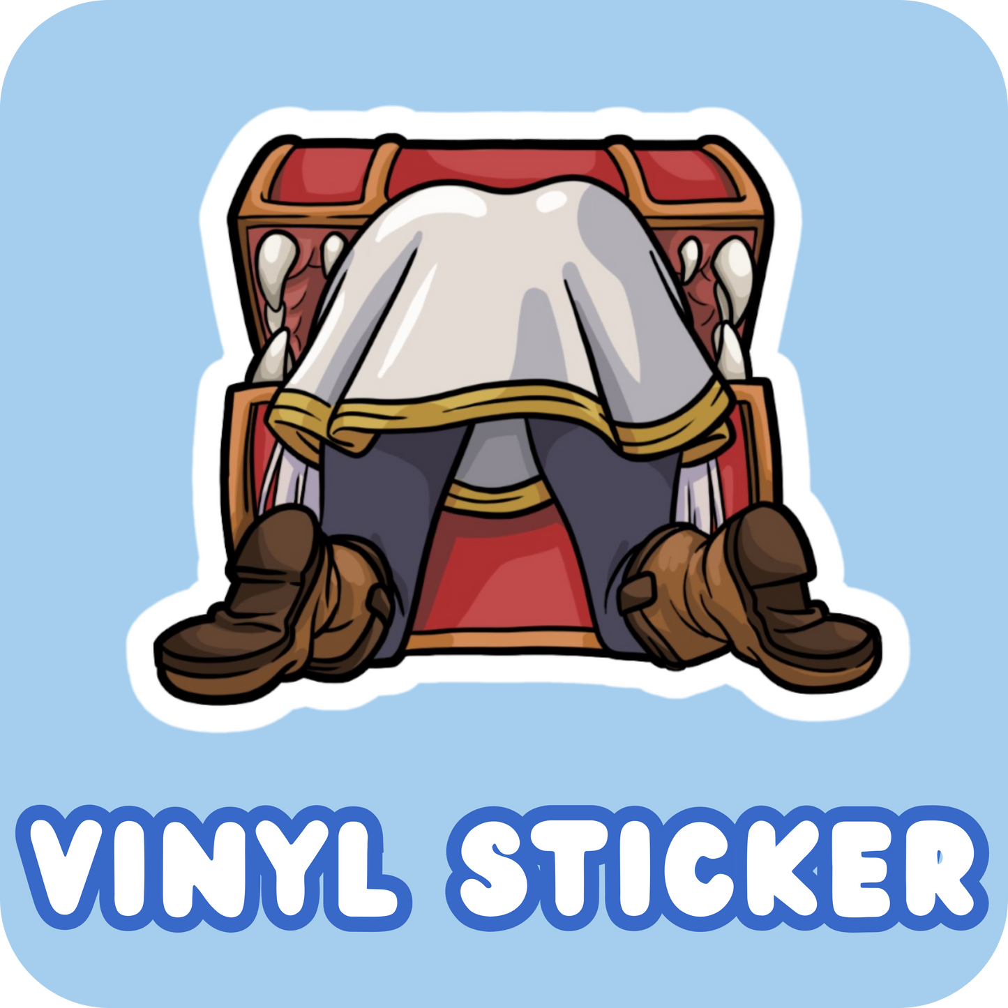 Vinyl Sticker - Trapped