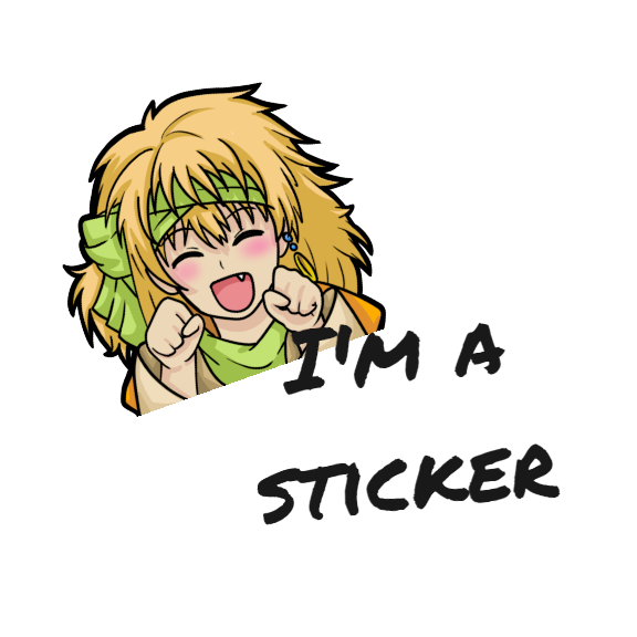 Vinyl Sticker - Zeno :3